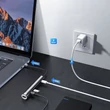 Obraz 5/8 - Multifunkčný rozbočovač USB 7v1 typu C / 3x USB 3.0 / HDMI 4K 30Hz / čítačka kariet SD a Micro SD, 100 W, 15 cm, sivý (S-H112)