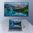 Obraz 7/8 - Multifunkčný rozbočovač USB 7v1 typu C / 3x USB 3.0 / HDMI 4K 30Hz / čítačka kariet SD a Micro SD, 100 W, 15 cm, sivý (S-H112)