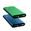 Dudao power bank, 10000 mAh, Power Delivery, 20 W, Quick Charge 3.0, 2x USB / USB Type C, zöld (K14H-green)