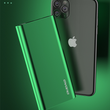 Picture 3/8 -Dudao power bank, 10000 mAh, Power Delivery, 20 W, Quick Charge 3.0, 2x USB / USB Type C, green (K14H-green)
