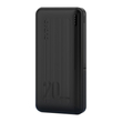 Dudao power bank, 20000 mAh, Power Delivery, 20 W, Quick Charge 3.0, 2x USB / USB Type C, fekete (K12PQ+black)