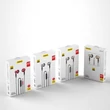 Kép 5/5 - Dudao fém vezetékes fülhallgató, 3,5 mm-es mini jack, piros (X2C-Red)