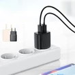 Kép 3/7 - Joyroom fali gyorstöltő, 2x USB, 2,4A, fekete (L-2A123)