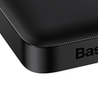 Baseus Bipow digitális kijelzős Power bank 10000mAh, 20W, 2x USB / USB Type C / micro USB, Quick Charge AFC FCP, fekete (PPDML-L01)