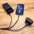 Kép 4/5 - Wozinsky kábel 3in1 USB - USB Typ C/ micro USB/ Lightning, 2,8A, 1,25m, fekete (WOZ-3in1-BK)