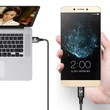 Kép 8/8 - Wozinsky kábel USB - Lightning, 2,4A, 2m, fekete (WUC-L2B)