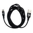 Kép 7/8 - Wozinsky kábel USB - Lightning, 2,4A, 2m, fekete (WUC-L2B)