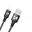 Kép 2/8 - Wozinsky kábel USB - Lightning, 2,4A, 2m, fekete (WUC-L2B)