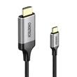 Obraz 2/4 - Choetech jednosmerný káblový adaptér USB typu C - HDMI 4K 60Hz, 1,8 m, čierny (CH0021-BK)