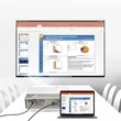 Obraz 3/4 - Choetech jednosmerný káblový adaptér USB typu C - HDMI 4K 60Hz, 1,8 m, čierny (CH0021-BK)