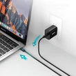 Obraz 2/5 - Choetech USB typu C - Kábel USB typu C, 3A, 3 m, čierny (CC0004-V2)