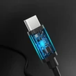 Obraz 3/5 - Choetech USB typu C - Kábel USB typu C, 3A, 3 m, čierny (CC0004-V2)