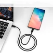 Obraz 4/5 - Choetech USB typu C - Kábel USB typu C, 3A, 3 m, čierny (CC0004-V2)