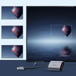 Obraz 5/8 - Jednosmerný káblový adaptér Choetech USB typ C - HDMI 8K@60Hz, sivý (HUB-H16)