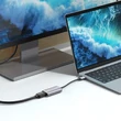 Obraz 7/8 - Jednosmerný káblový adaptér Choetech USB typ C - HDMI 8K@60Hz, sivý (HUB-H16)