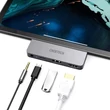 Kép 2/8 - Choetech multifunkcionális USB HUB Typ C 4in1, 60W, PD, Apple iPad Pro készülékhez  (HUB-M13)