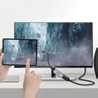 Obraz 6/6 - Choetech jednosmerný káblový adaptér USB Type-C na DisplayPort 4K 60Hz, 20 cm, sivý (HUB-H11)
