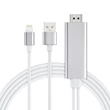 Obraz 2/8 - Choetech USB video kábel, Lightning-HDMI adaptér pre TV monitor, 1,8 m, biely (LH0020)