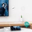 Obraz 6/8 - Choetech USB video kábel, Lightning-HDMI adaptér pre TV monitor, 1,8 m, biely (LH0020)