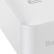 Kép 7/8 - Baseus Bipow digitális kijelzős Power bank 30000mAh, 20W, 2x USB / USB Type C / micro USB, 15W, fehér (PPDML-K02)