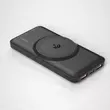 Kép 6/7 - Dudao power bank 10000mAh, 22,5W, Power Delivery, Quick Charge, 2x USB / 1x USB Type C, 15W, Qi vezeték nélküli töltő iPhone-hoz, amely kompatibilis a MagSafe-fel, fekete (K14Pro-black)
