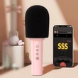 Obraz 3/8 - Joyroom bezdrôtový karaoke mikrofón, Bluetooth 5.0, s reproduktorom, 1200 mAh, ružový (JR-MC5Pink)
