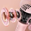 Obraz 7/8 - Joyroom bezdrôtový karaoke mikrofón, Bluetooth 5.0, s reproduktorom, 1200 mAh, ružový (JR-MC5Pink)