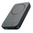 Kép 1/8 - Joyroom power bank 10000mAh, 20W, Power Delivery, Quick Charge, mágneses vezeték nélküli Qi töltő 15W MagSafe kompatibilis iPhone-hoz, fekete (JR-W020-black)