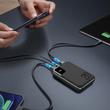 Joyroom Starchi power bank 10000mAh, 20W, Power Delivery, Quick Charge, 2x USB / 1x USB Type C, fekete (JR-QP190-mini)