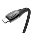 Kép 3/5 - USB-C-USB-C kábel BlitzWolf BW-FC1, 96W, 5A, 1m (fekete)