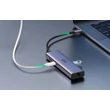 Obraz 3/8 - UGREEN CM512 6 az 1-ben USB-C adapter - 2x USB + HDMI + USB-C + RJ45 + TF/SD (szürke)