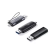 Obraz 2/6 - UGREEN CM304 USB + USB-C adapter kártyaolvasó SD + microSD (fekete)