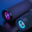 Kép 6/8 - Dudao vezeték nélküli Bluetooth 5.0 hangszóró, RGB, fekete (Y10Pro-black)