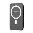 Kép 2/7 - WK Design mágneses vezeték nélküli Power Bank 5000 mAh (MagSafe kompatibilis), fekete (WP-215-black)