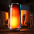 Kép 4/8 - WK Design hordozható vezeték nélküli Bluetooth 5.0 hangszóró, RGB, 2000mAh, fekete (D31-black)
