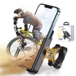 Imagine 3/8 - Wozinsky suport metalic de telefon pentru bicicletă, scuter, negru (WBHBK3)