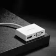 Kép 3/8 - Ugreen adapter videó konverter USB Type C - HDMI / VGA, fehér (MM123)