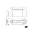 Obraz 2/3 - Green Cell Batéria E-Bike 36V 15Ah Li-Ion zadný nosič s nabíjačkou