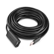 Obraz 5/5 - UGREEN US121 USB 2.0 predlžovací kábel, aktívny, 10 m (čierny)