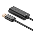 Obraz 4/5 - UGREEN US121, aktív USB 2.0 predlžovací kábel, 20m (čierny)