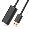 Obraz 3/5 - UGREEN US121 aktív USB 2.0 predlžovací kábel, 15 m (čierny)
