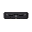 Picture 3/6 -Powerbank Havit PB74 10000mAh + cable USB-C, Lightning, micro USB (black)