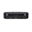 Kép 3/6 - Powerbank Havit PB74 10000mAh + kábel USB-C, Lightning, micro USB (fekete)