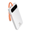 Picture 6/6 -Power Bank Baseus Block 10000mAh, 20W + Lightning cable (white)