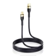 Obraz 2/8 - Joyroom Liquid Silicone USB Type C - Nabíjací / dátový kábel USB Type C PD 100W, 2 m, čierny (S-2050N18-10-black)