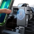 Obraz 2/8 - Joyroom Automatická elektrická mriežka do auta 15W Qi s bezdrôtovou nabíjačkou (JR-ZS219)
