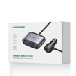 Obraz 5/8 - Nabíjačka do auta Ugreen USB / USB typu C s 2x autozásuvkou, sivá (30886)