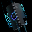 Joyroom Starchi power bank 10000mAh, 20W, Power Delivery, Quick Charge, 2x USB / 1x USB Type C, fekete (JR-QP190)