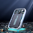 Joyroom Power Bank 10000mAh, 20W, Power Delivery, Quick Charge, 15W mágneses vezeték nélküli Qi töltő iPhone-hoz, MagSafe kompatibilis, kék (JR-W020)