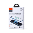 Joyroom power bank 10000mAh, 20W, Power Delivery, Quick Charge, 15W mágneses Qi vezeték nélküli töltő iPhone-hoz, MagSafe kompatibilis, fekete (JR-W040)